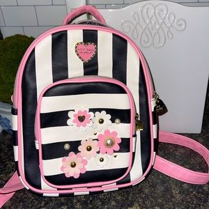 Betsy Johnson backpack NEVER USED